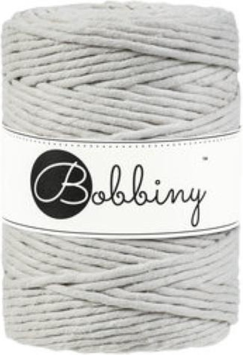 Bobbiny - Macramé - 5mm - Beige - Klos 100 meter