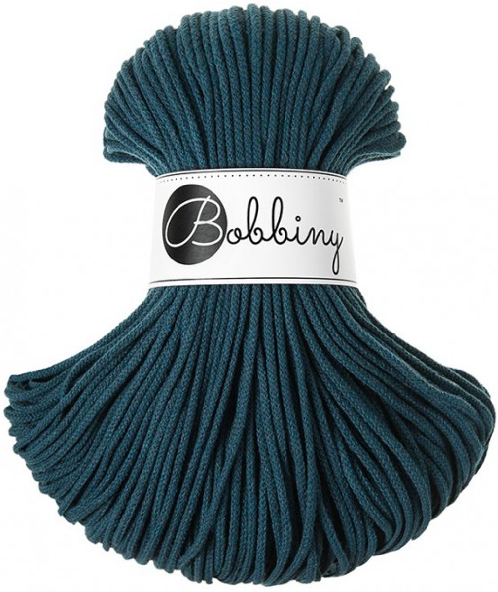 Bobbiny 3mm Peacock Blue