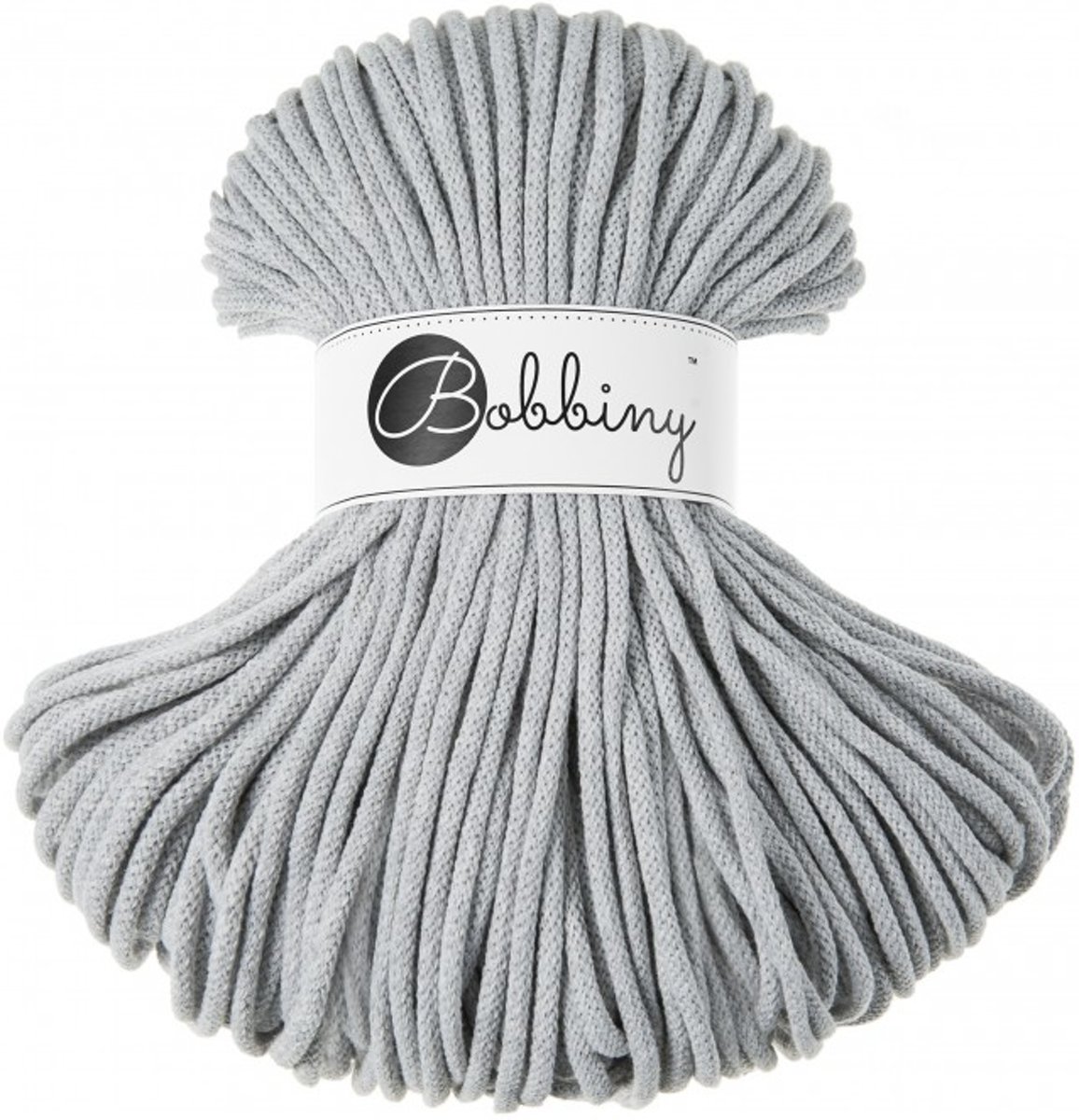 Bobbiny Premium Light Grey 5mm