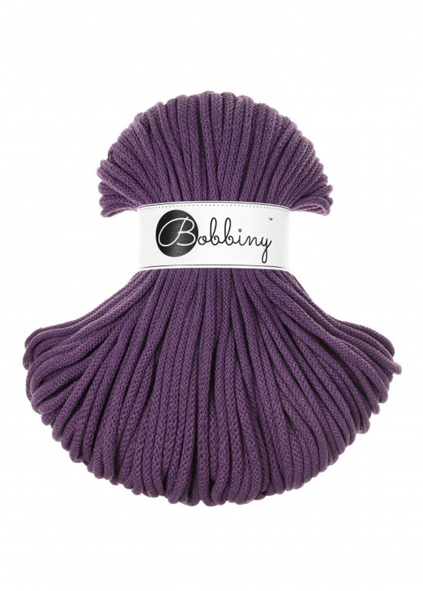 Bobbiny premium 5 mm - violet