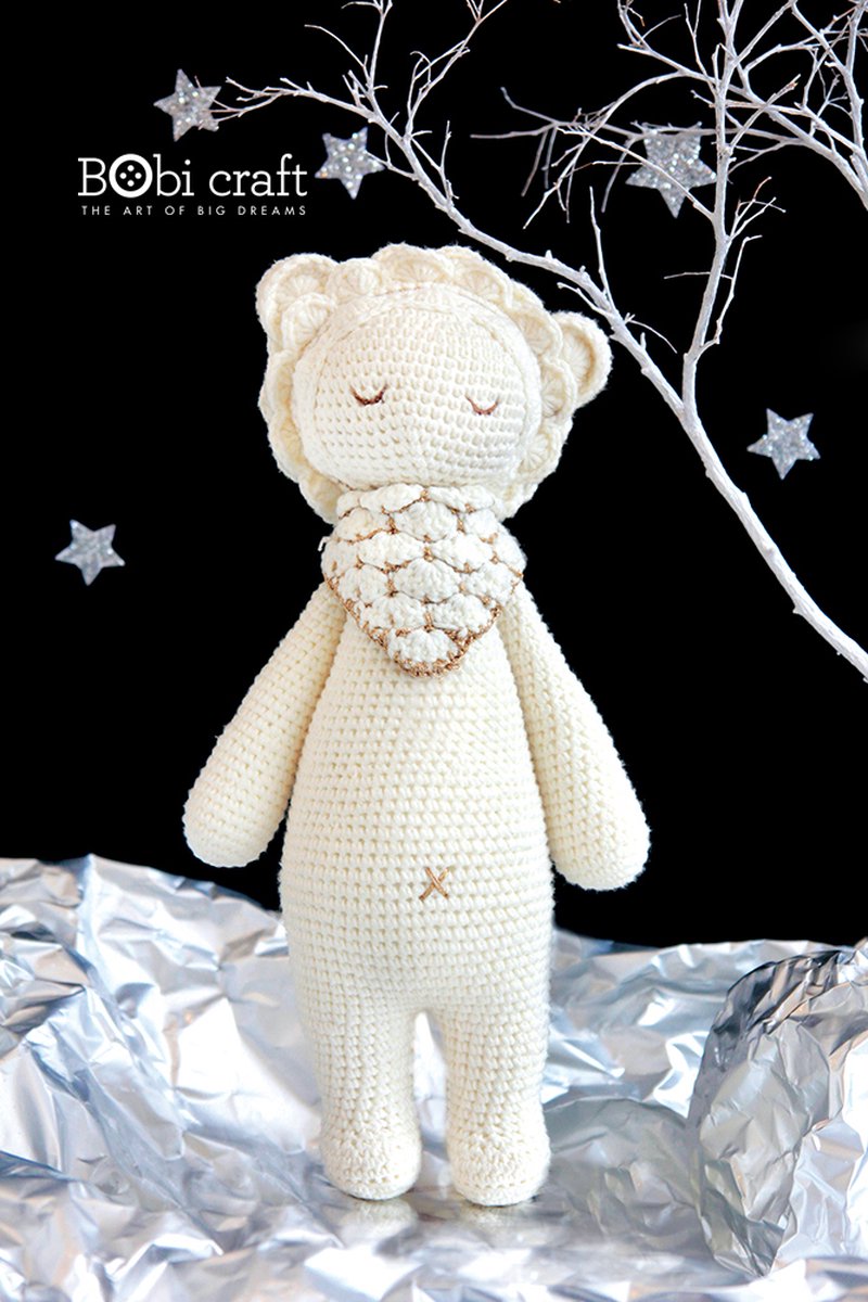 Bobi craft Leo The Softie - Knuffel leeuw 38cm