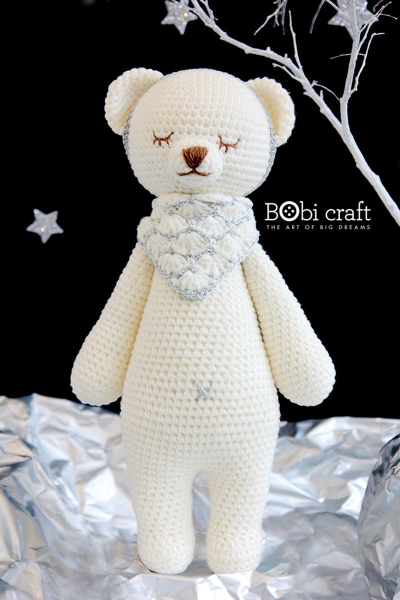 Bobi craft Lizzie The Softie - Knuffel beer 38cm