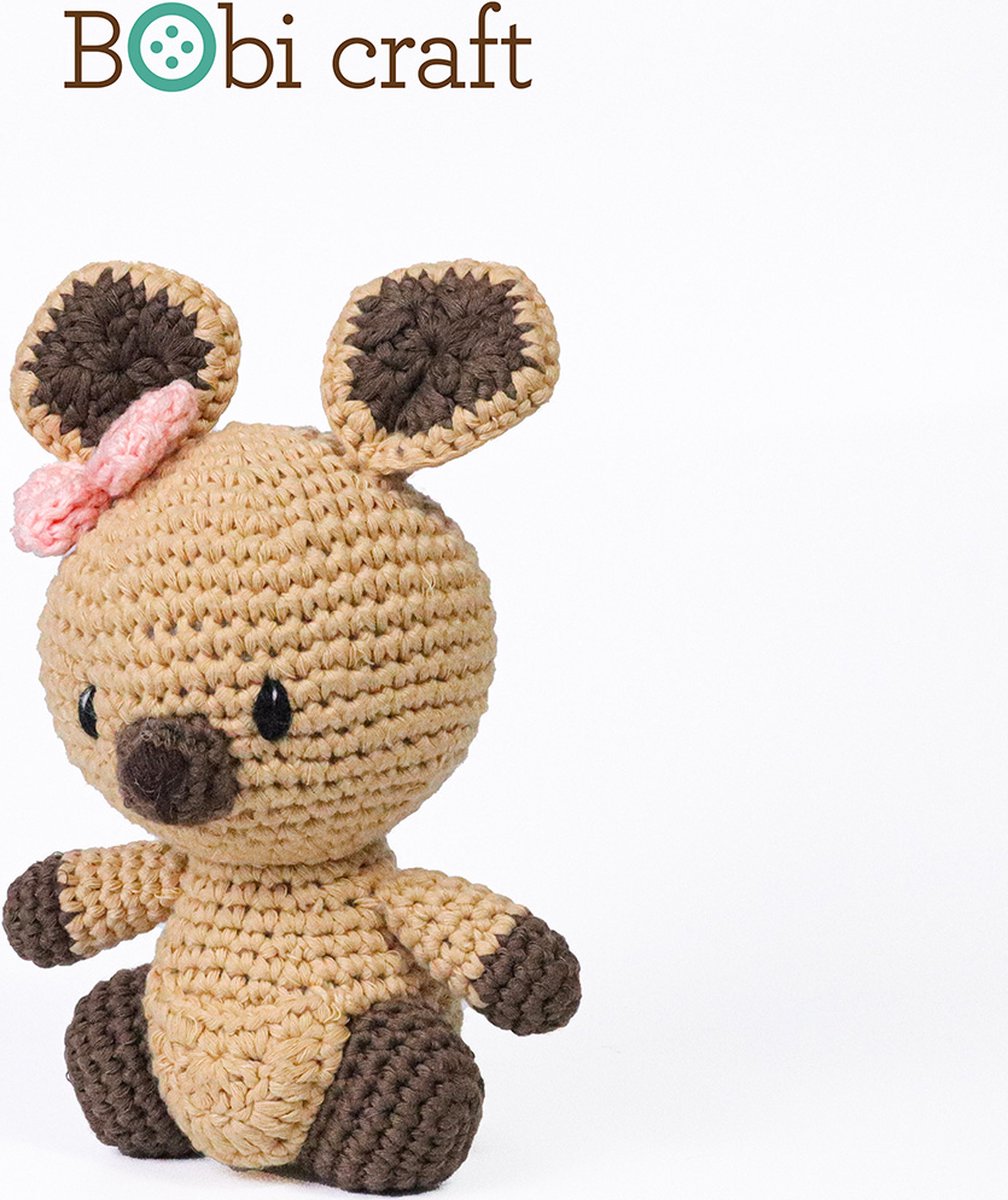 Bobi craft Mini Karo - Knuffel kangoeroe 21cm