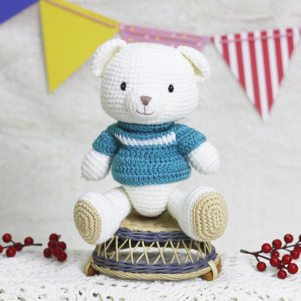 Bobi craft The Lively Bobbie - Knuffel beer 23cm