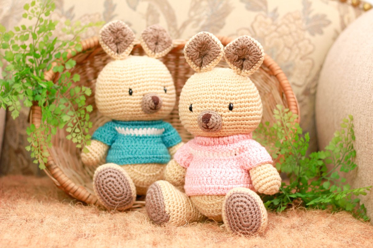 Bobi craft The Lively Karo - Knuffel kangoeroe 26cm