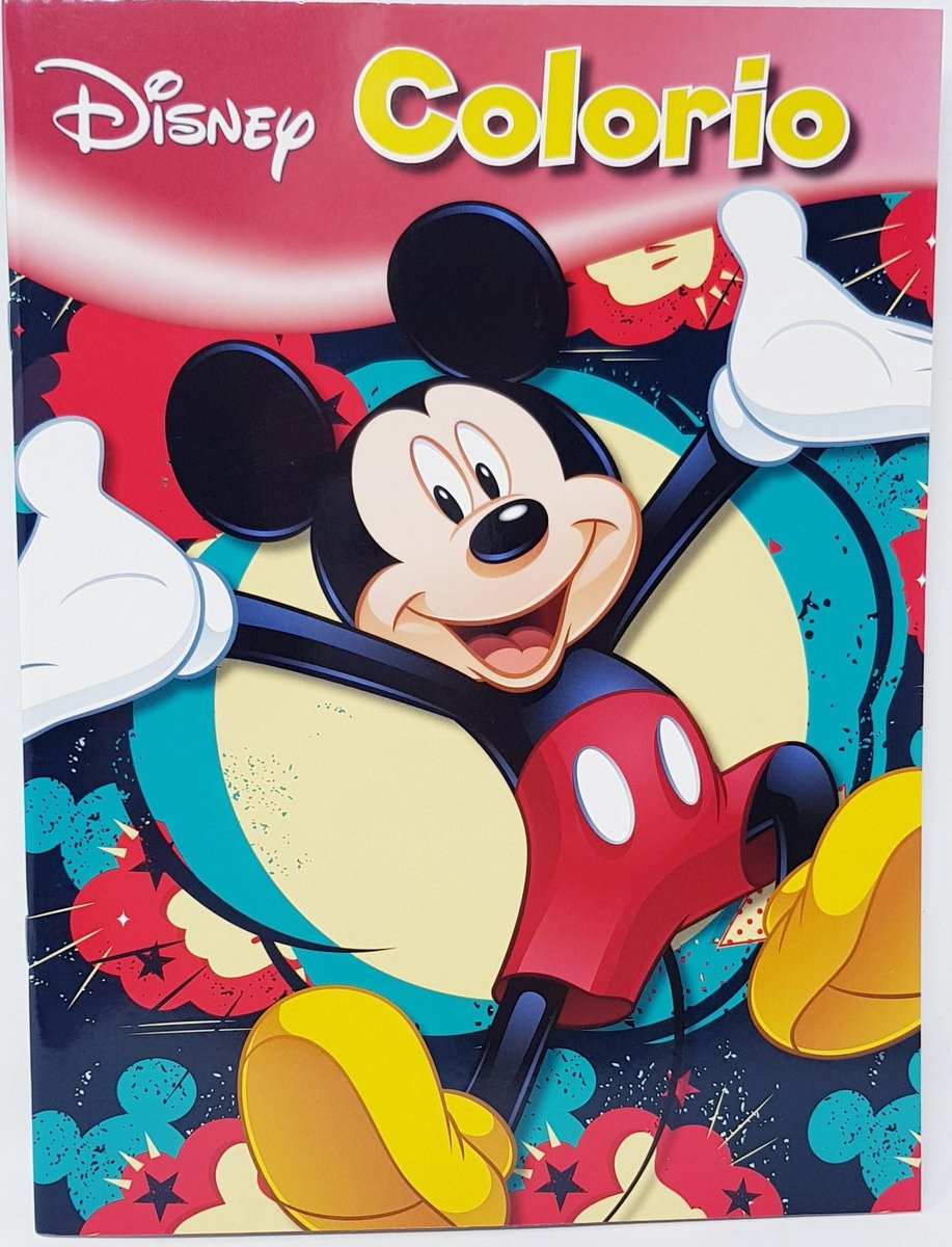 DISNEY COLORIO - MICKEY MOUSE KLEURBOEK