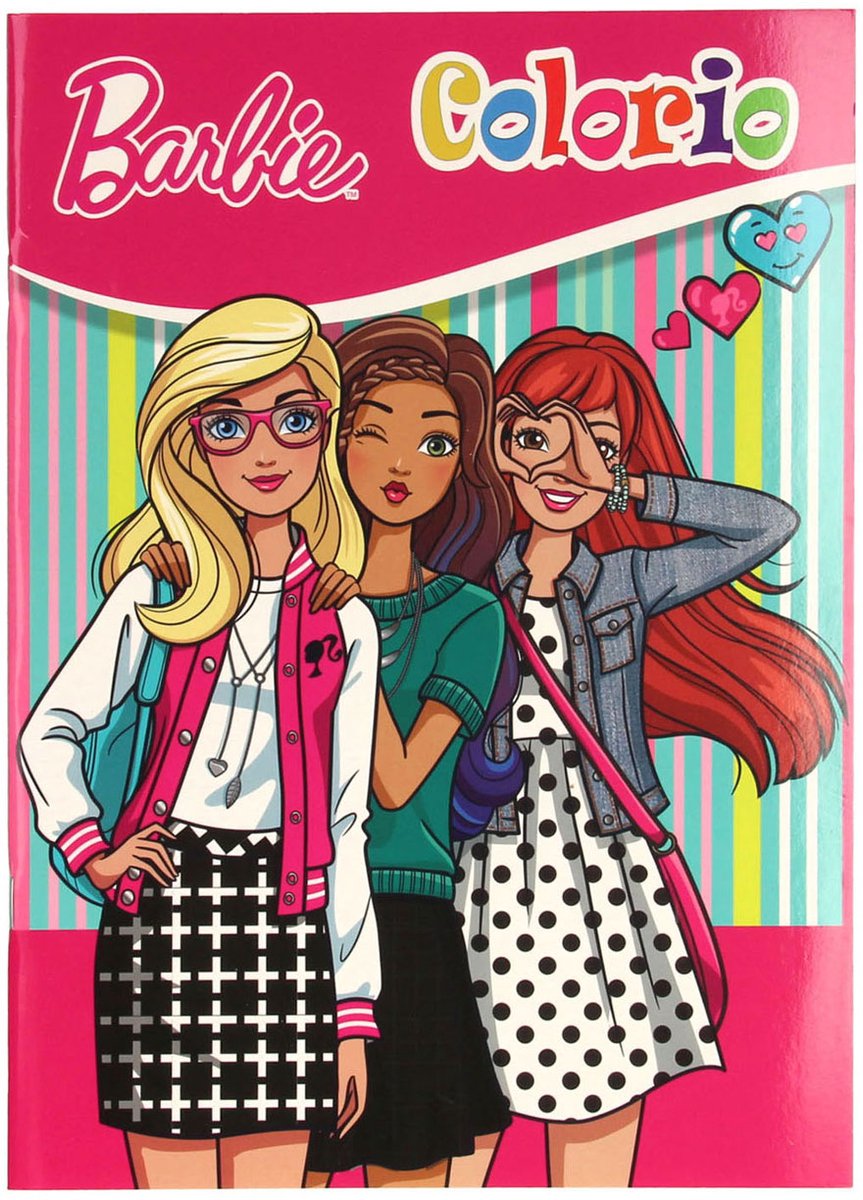 Barbie Colorio Kleurboek