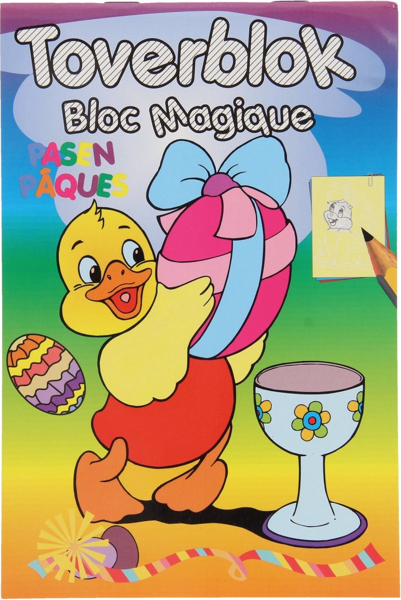 Boek Specials Nederland BV ToverKrasblok Pasen A5