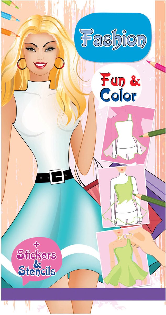Fashion Fun & Color Kleurboek
