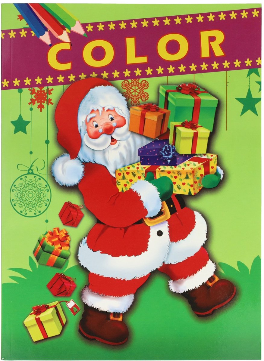 Kerst Kleurboek, 48 pag.