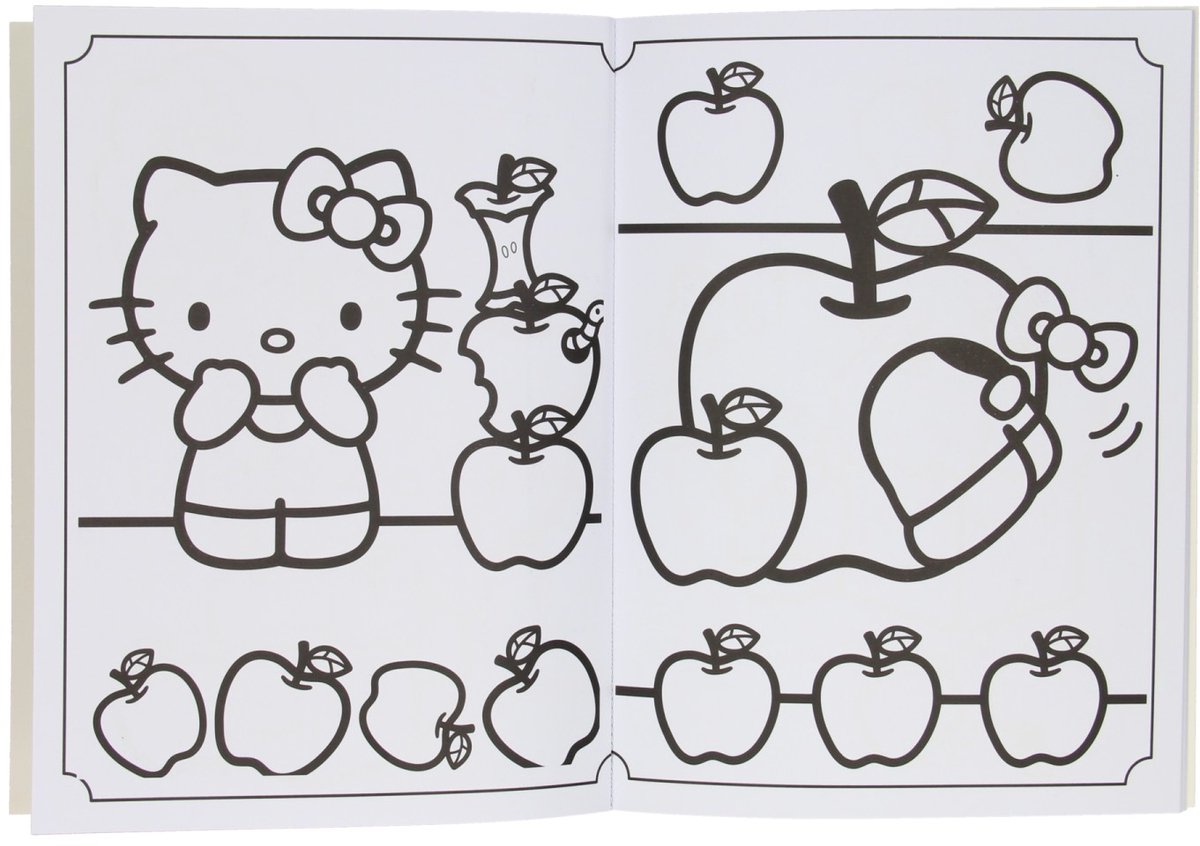 Super Color Kleurboek Hello Kitty met Potloden