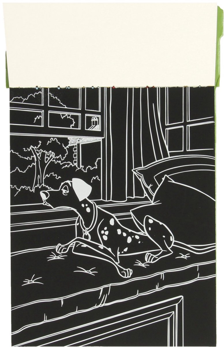 Walt Disney Magic Scratch Blok - 101 Dalmatiers