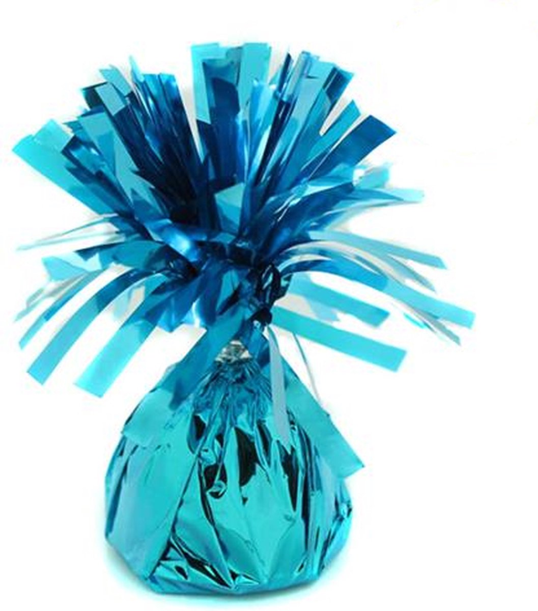 Ballon Gewichtjes Blauw - Lichtblauw Per stuk - Ballon gewichtjes goedkoop - Gewichtje ballonnen helium -  jes per stuk
