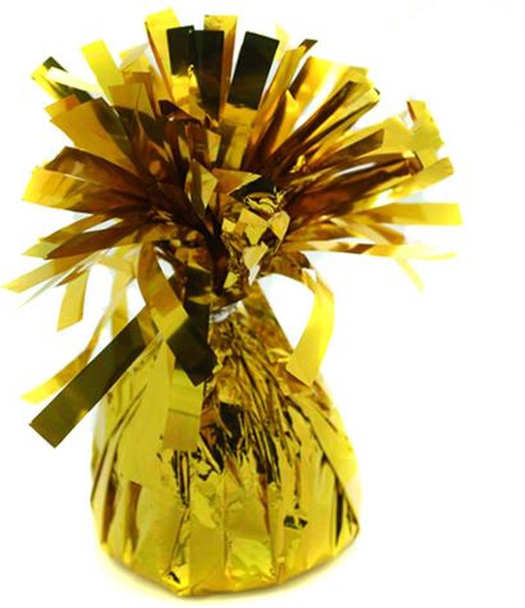 Ballon Gewichtjes Goud - Gold - Per stuk - Ballon gewichtjes goedkoop - Gewichtje ballonnen helium -  jes per stuk