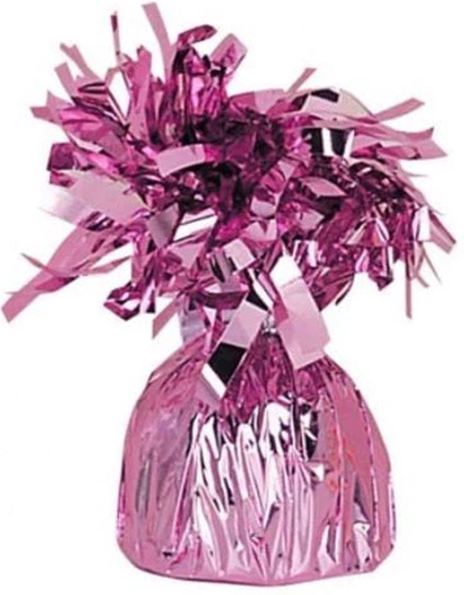 Ballon Gewichtjes Roze - Lichtroze Per stuk - Ballon gewichtjes goedkoop - Gewichtje ballonnen helium -  jes per stuk