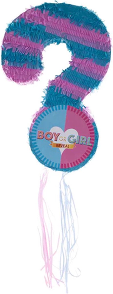   Gender Reveal - Boy or Girl? - Gender Reveal versiering - Gender Reveal Decoratie - Gender Reveal Cadeau - Piñata Boy Or Girl?