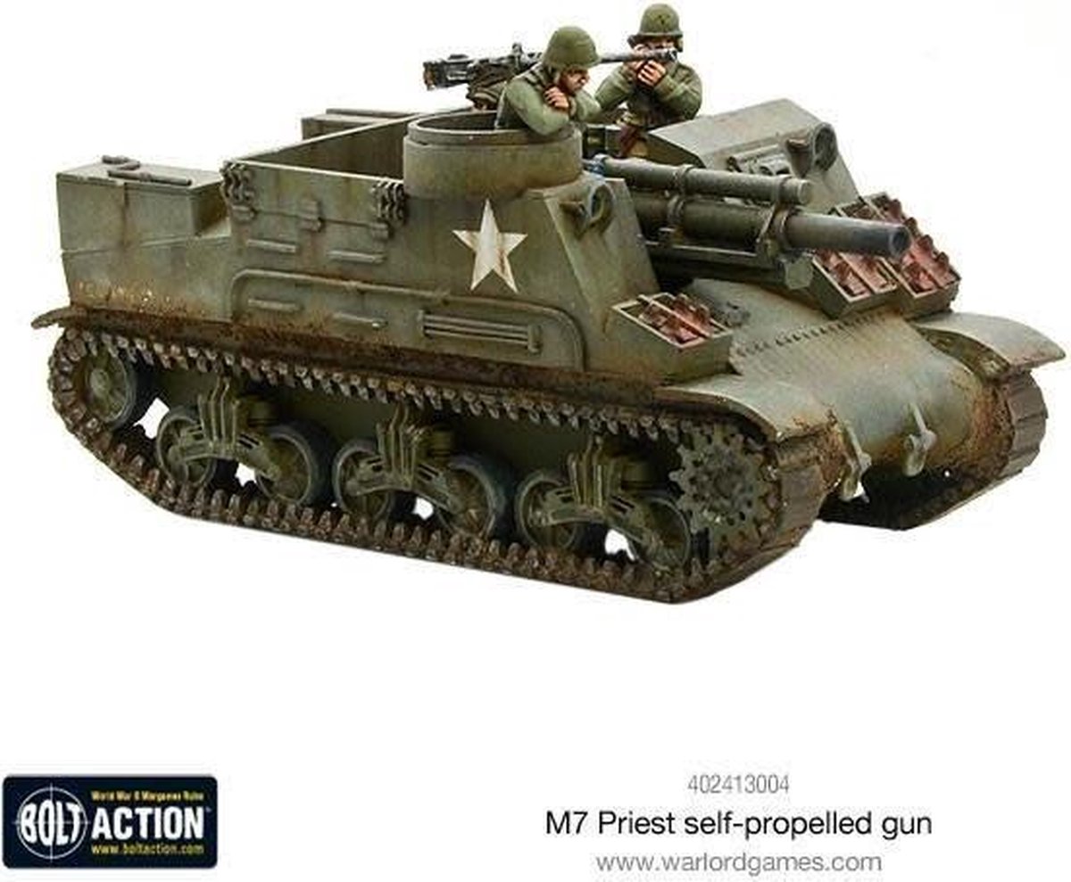 M7 Priest self-propelled gun