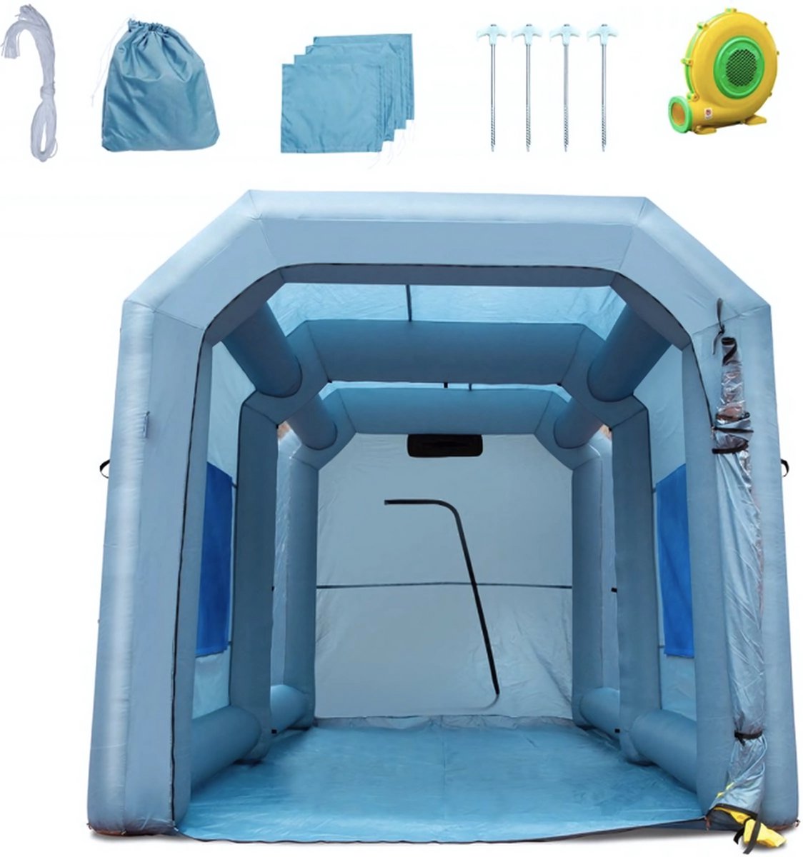 Draagbare Verfspuit tent – Airbrush - Spray booth - Opvouwbare Spuitcabine voor Buitenprojecten