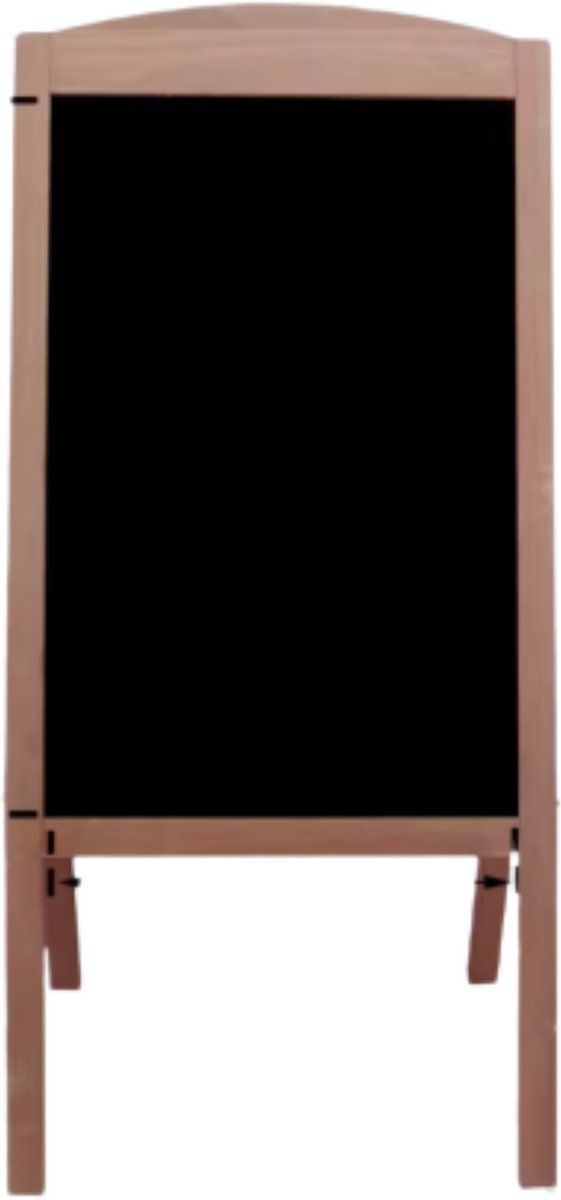 Stoepborden met ezel - Stift - Magnetische - Staand frame - Reclamebord - Houten frame