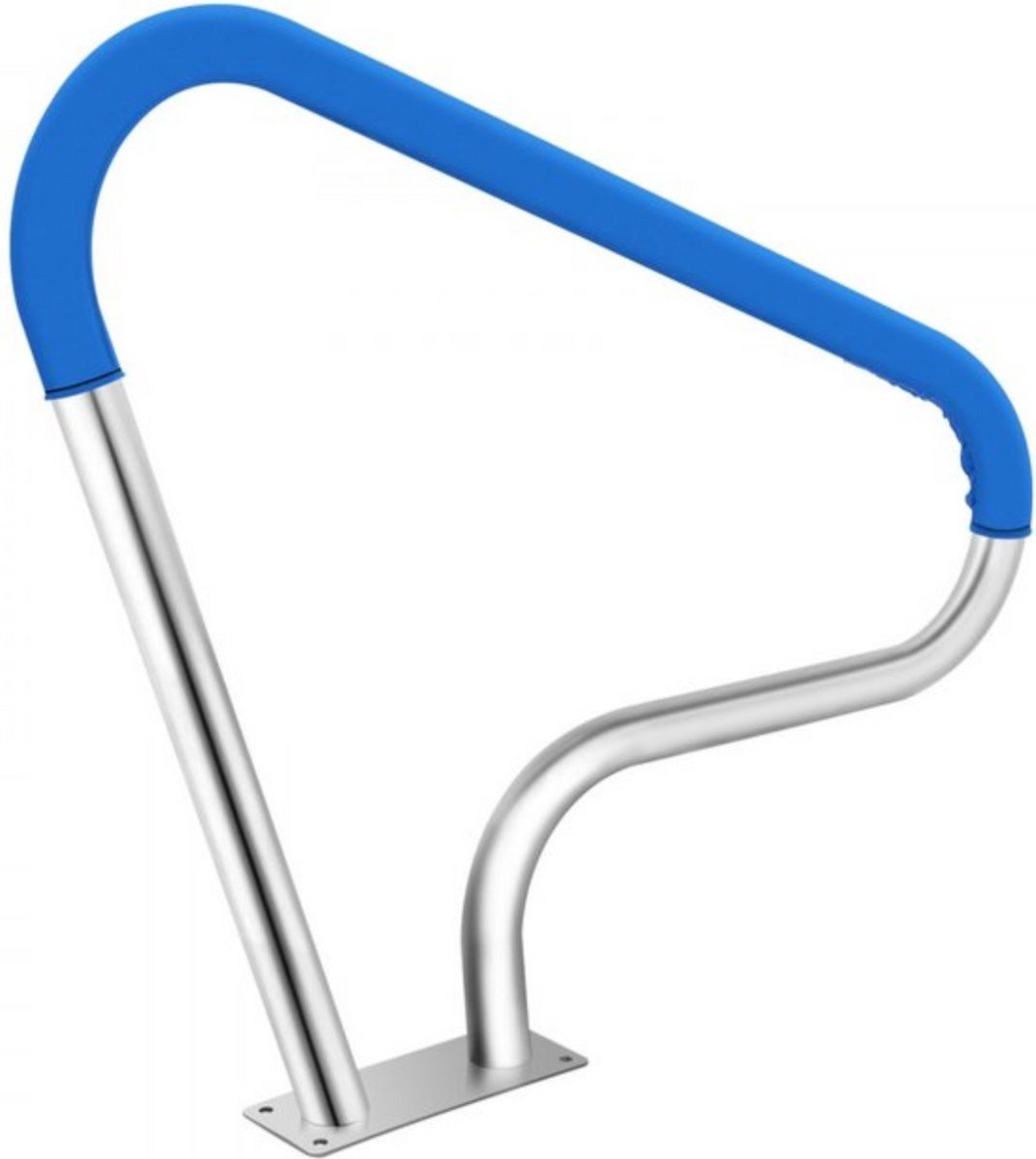 Zwembad leuning - Zwembadleuning accessoires - RVS Rail Steunbalk - 98,9x81,3 cm Leuning - Afrit tot 113 kg