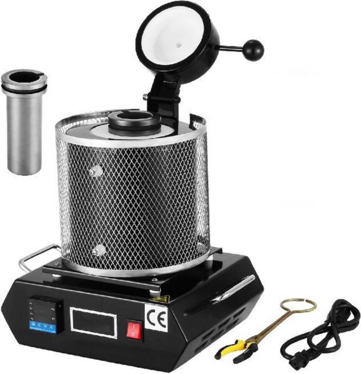   Smeltoven - Smeedoven - Smeltkroes - Edelmetaal - Elektrisch - Inclusief Volledige Set - 3KG