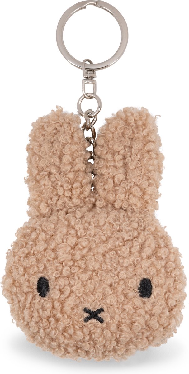 Bon Ton Toys Nijntje - Flat Keychain ECO Tiny Teddy Beige - 10 cm - 4