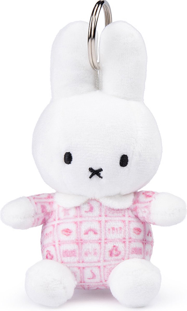 Nijntje Delfts roze sleutelhanger