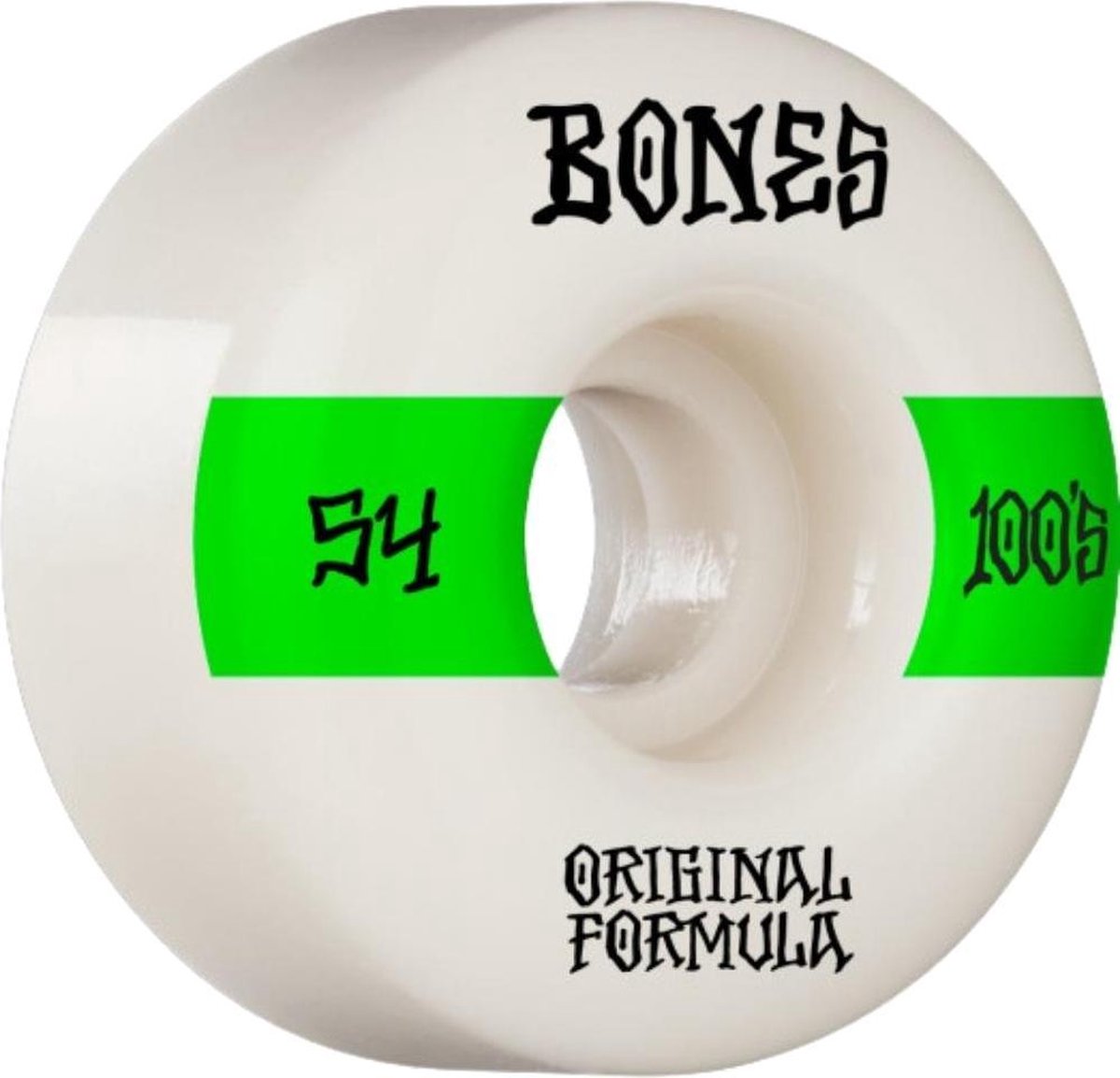 Bones 100s 14 V4 Wide Wheels 100a White 54mm