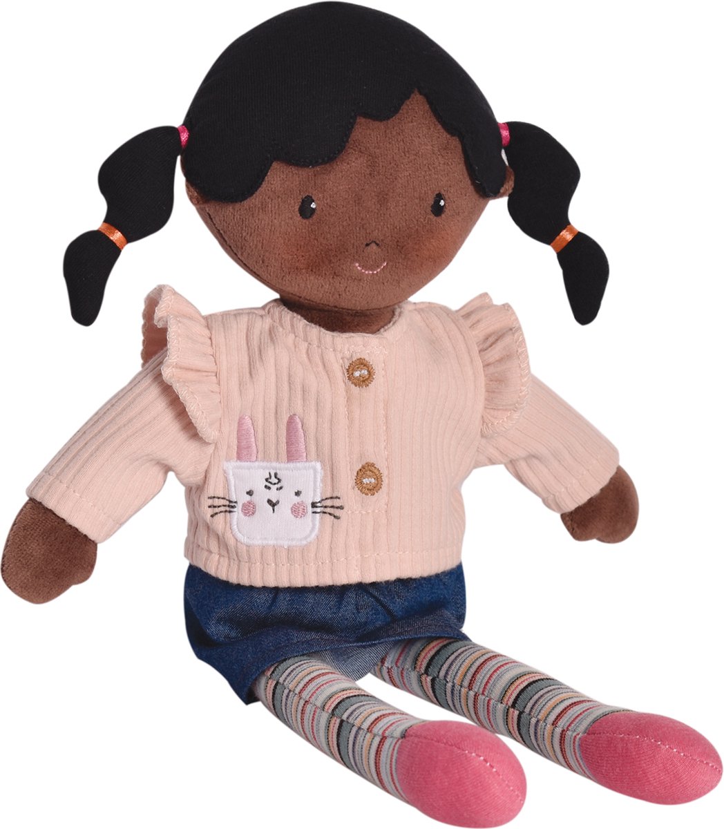 Bonikka: THE TRIO DOLLS 33cm / ALICIA, met kaart, 0+