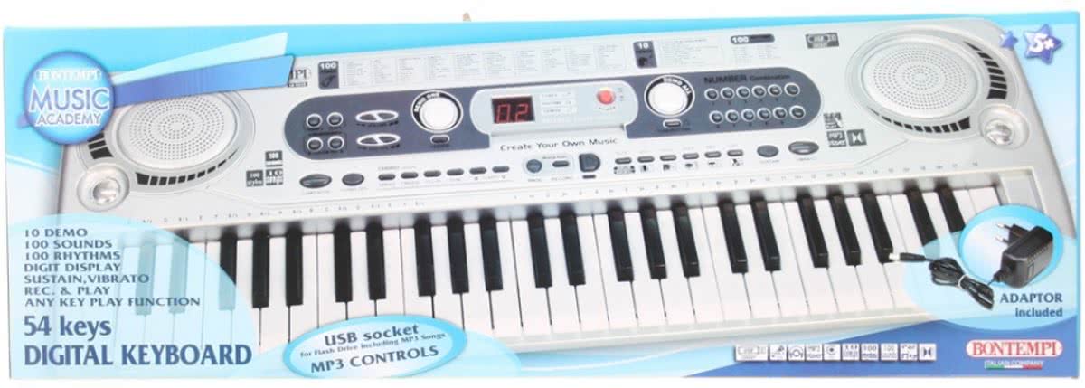 Bontempi Keyboard Digitaal 54 Toetsen