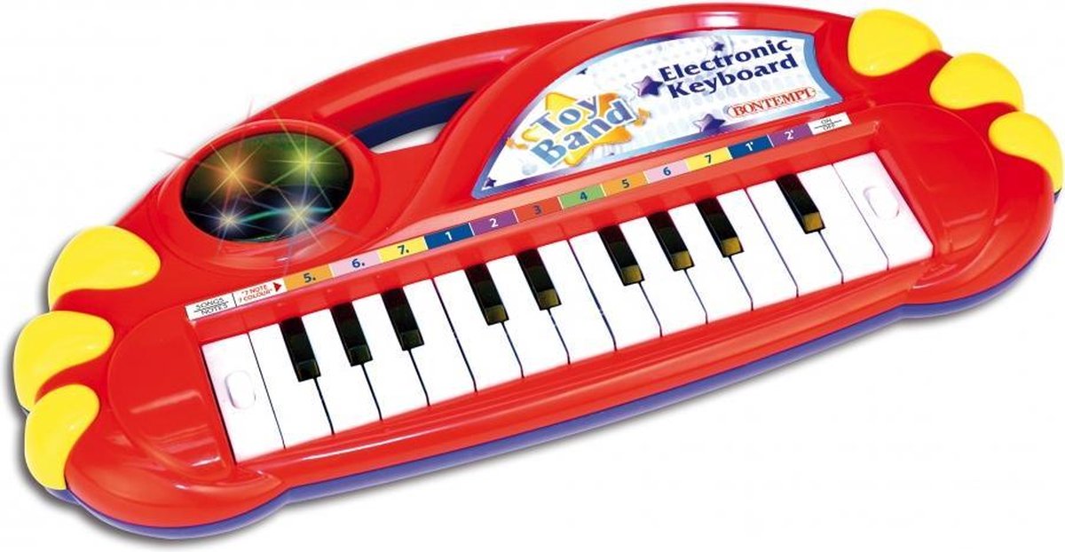 Keyboard Elektrisch Rood