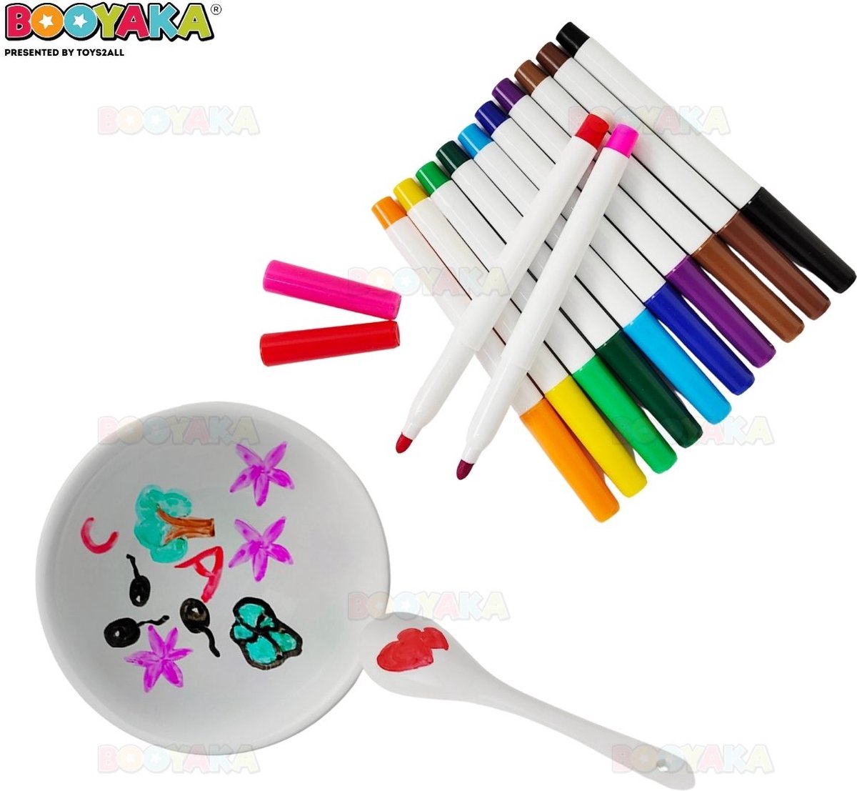 Booyaka® - Magische Water stiften 12 stuks - Magische Water pen - Waterstiften- Drijvende inkt - Waterpen - Water Pennen- Stiften- Magisch- Markers- Waterpen - Magic Floating Marker