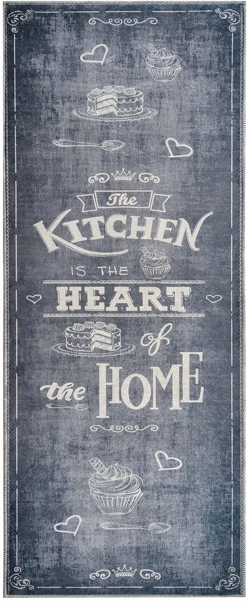 Boraboi ® Luxe Wasbare Tapijtloper voor Stijlvolle Keukens en Gangen met Antislipfunctie