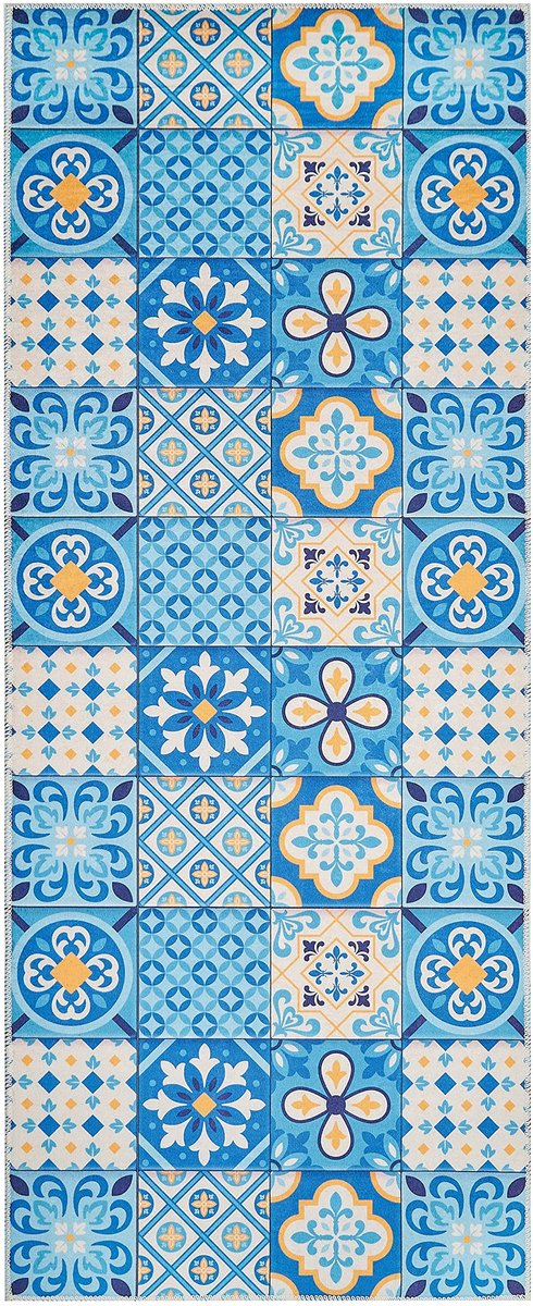 Boraboi ® Stijlvolle en Wasbare Loper voor Gang en Keuken met Modern Design, Antislip en Onderhoudsvriendelijk