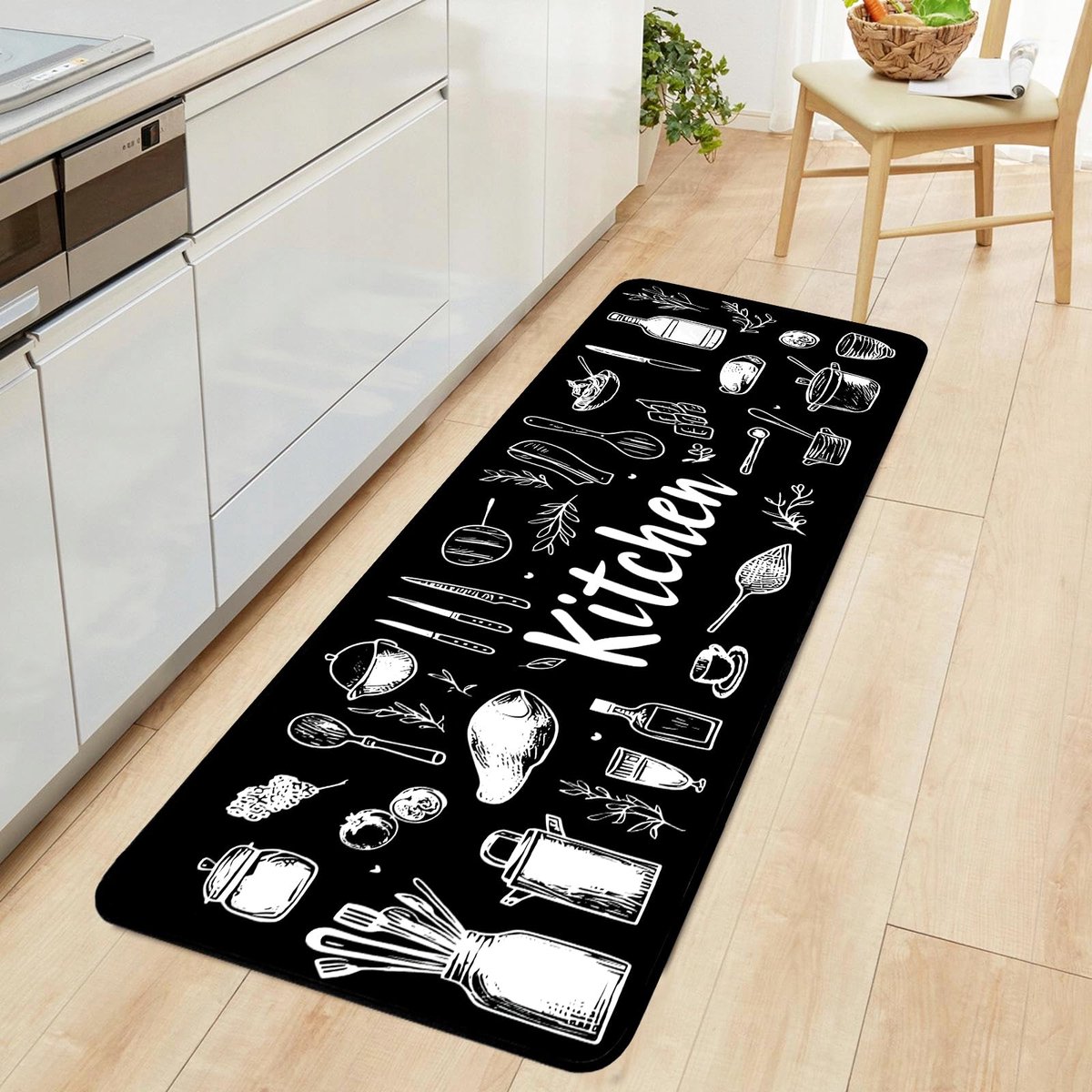 Boraboi® Luxe Antislip Loper voor Keuken en Woonruimtes - Wasbaar en Comfortabel