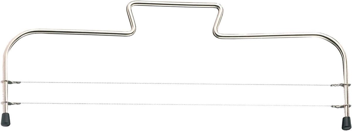 Boraboi® Tortensnijder met Dubbele Gezaagde Draden voor Gelijkmatige Taartlagen tot 32 cm Hoogte Verstelbaar