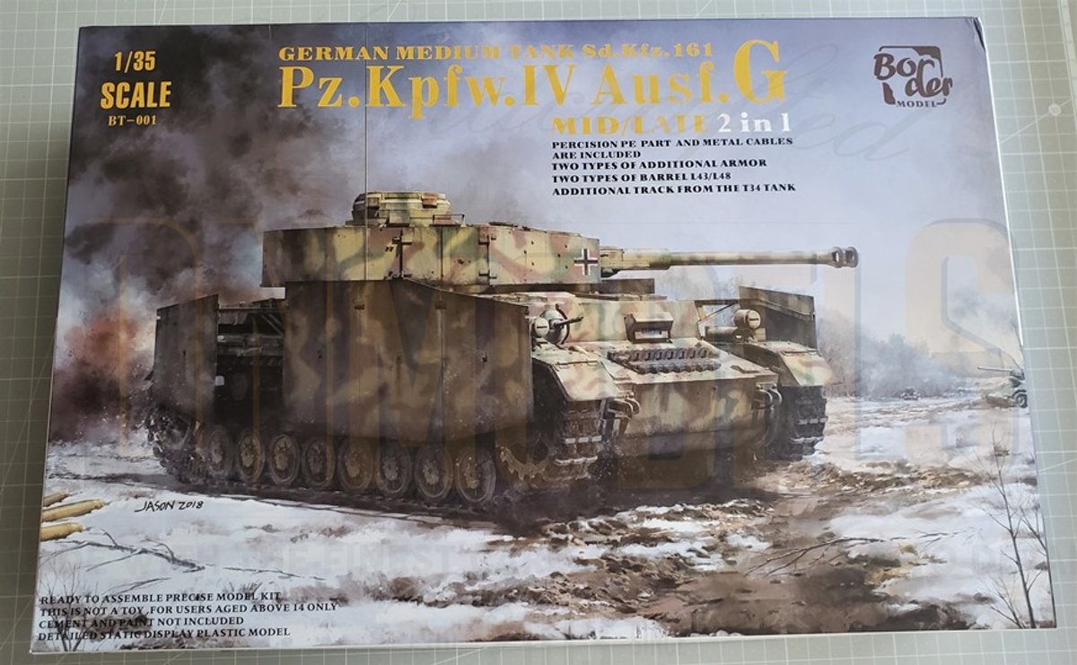 1:35 PzKpfw. IV Ausf.G 2in1