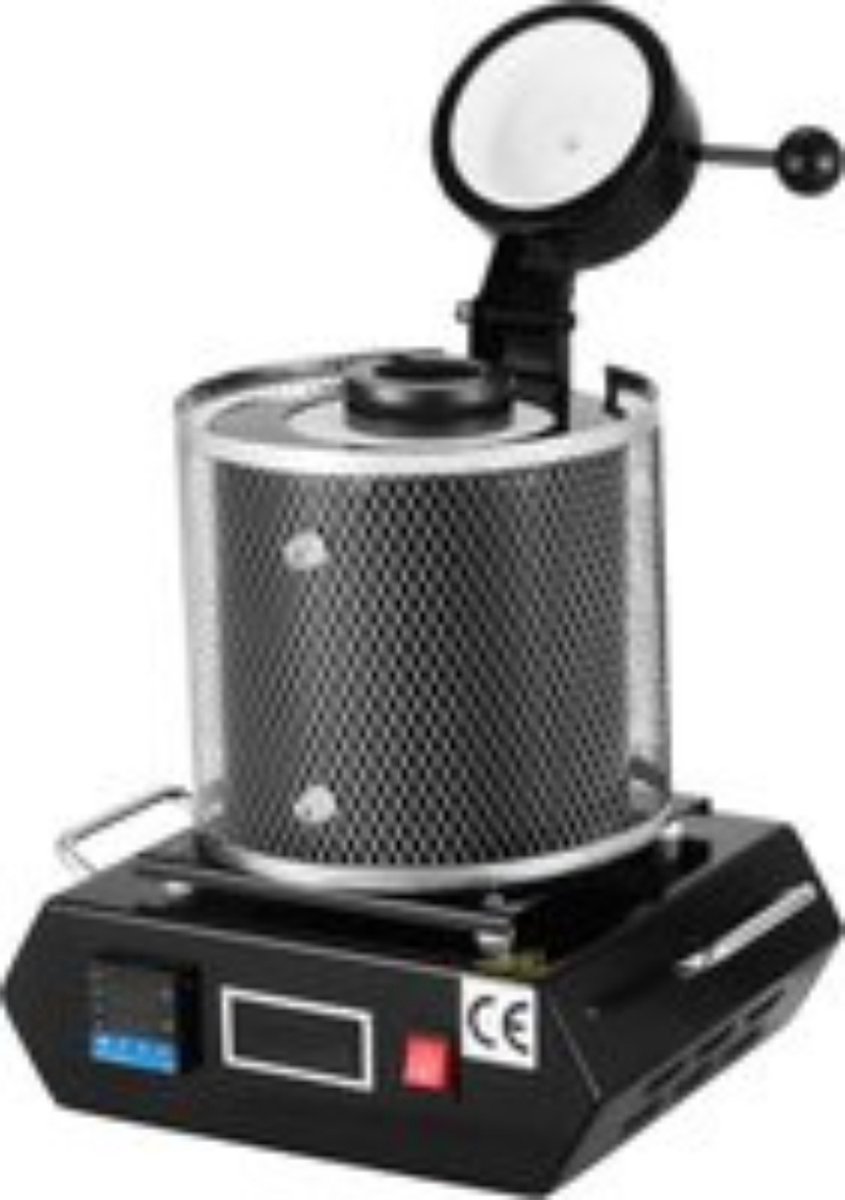 Elektrische Smeltoven - 1KG - Smeltkroes - Smeedoven - Edelmetaal