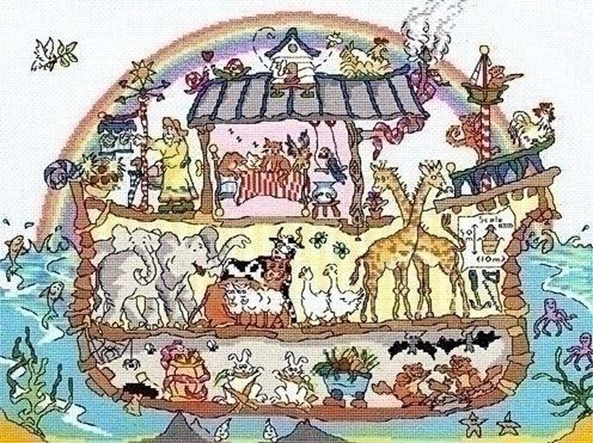 Bothy Threads Cut Thru Noah s Ark XCT5