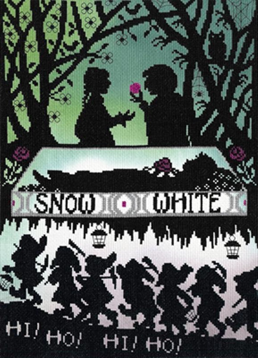 Fairy Tales: Snow White Aida telpakket Bothy Threads