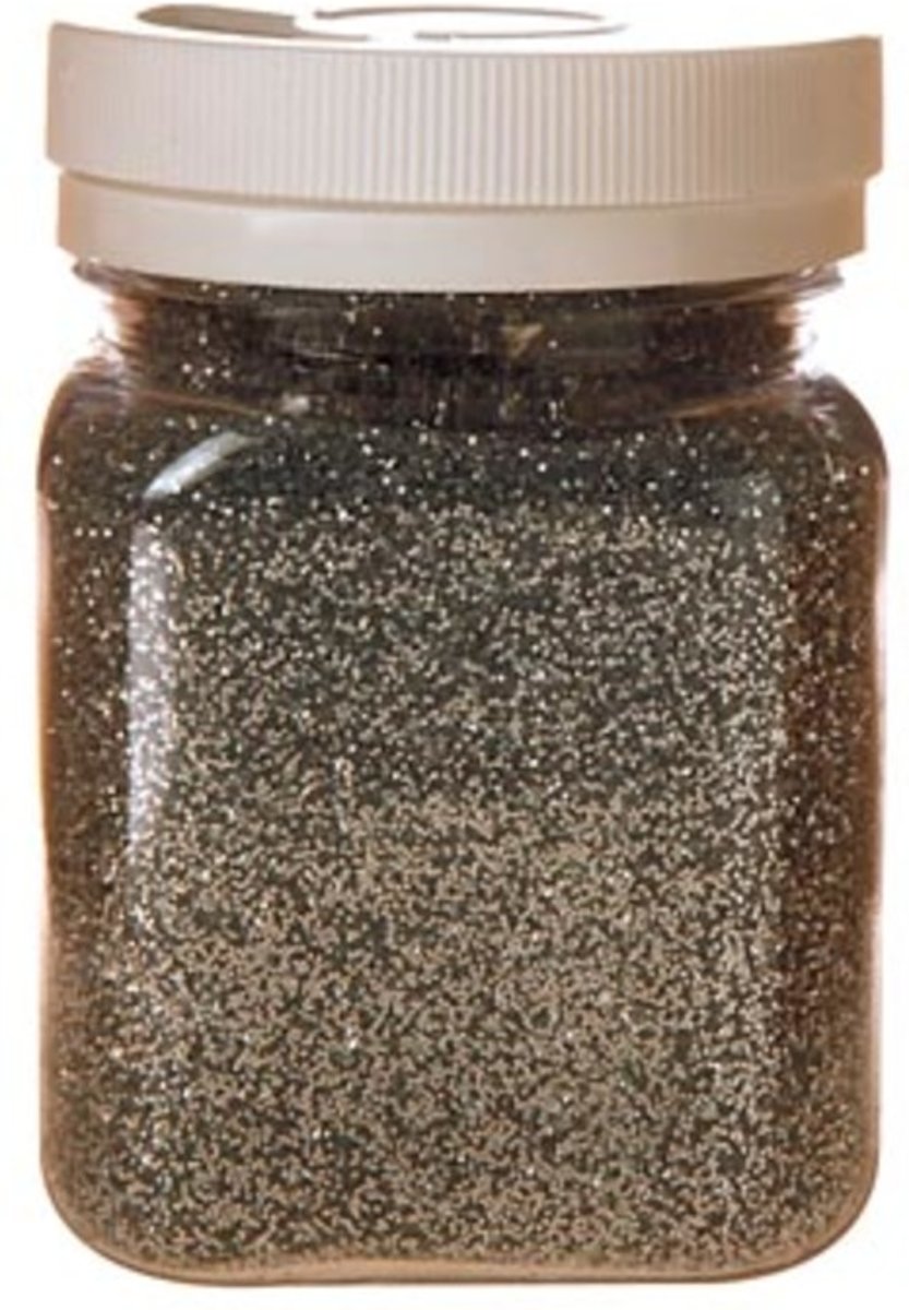 Bouhon Glitterpoeder zilver