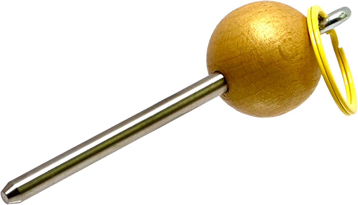   - Jeu de Boules - Traceur de terrain - kleur goud - V2A roestvrij staal