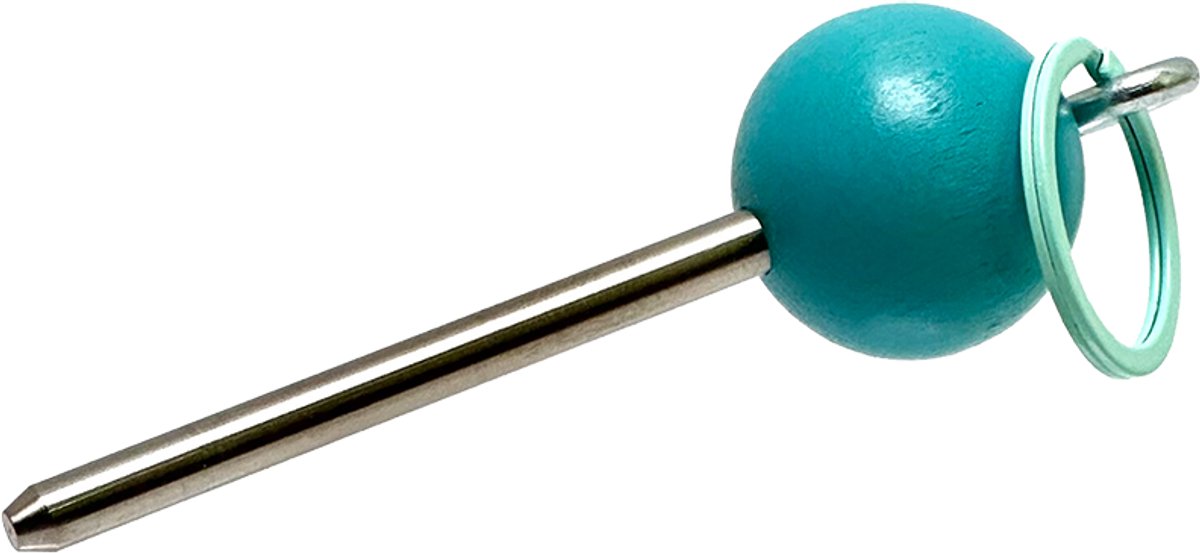   - Jeu de Boules - Traceur de terrain - kleur turkoois - V2A roestvrij staal