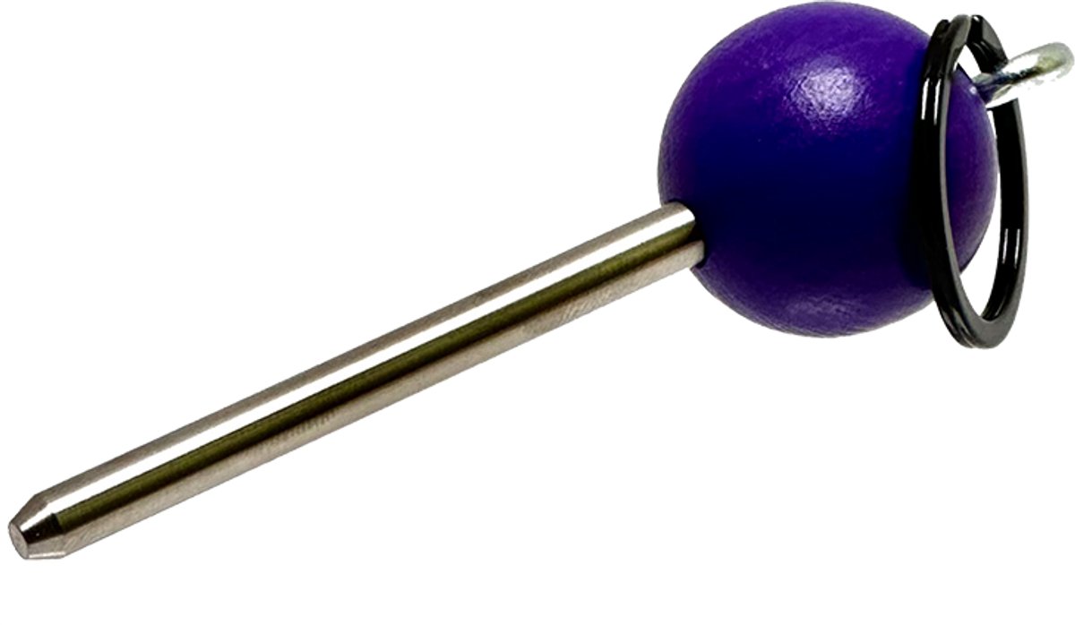   - Jeu de Boules - Traceur de terrain - kleur violet - V2A roestvrij staal