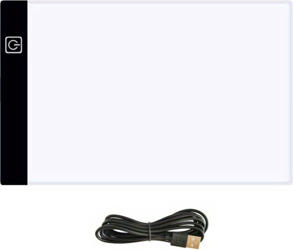 Bovista Lightpad - Diamond Painting - Lichtbak - Voor Tekenen - Voor Diamond Painting- Lichttafel - A5 - Volwassenen - Kinderen - Dimbaar - Tekenbord