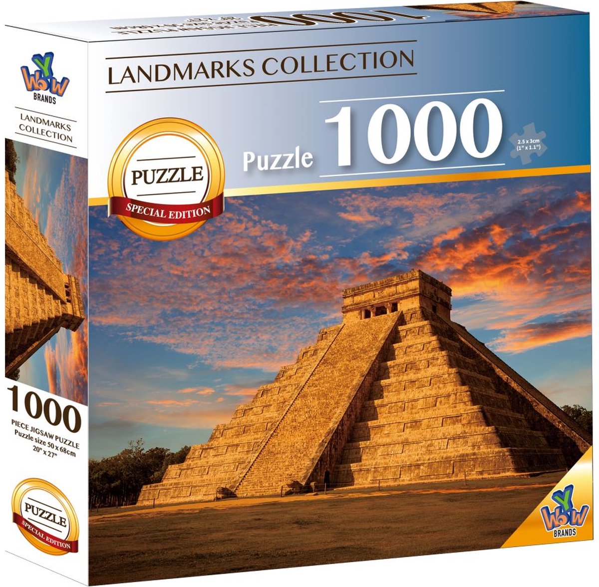 Puzzel 7 world wonders - Chichén Itzá - 1000 st.
