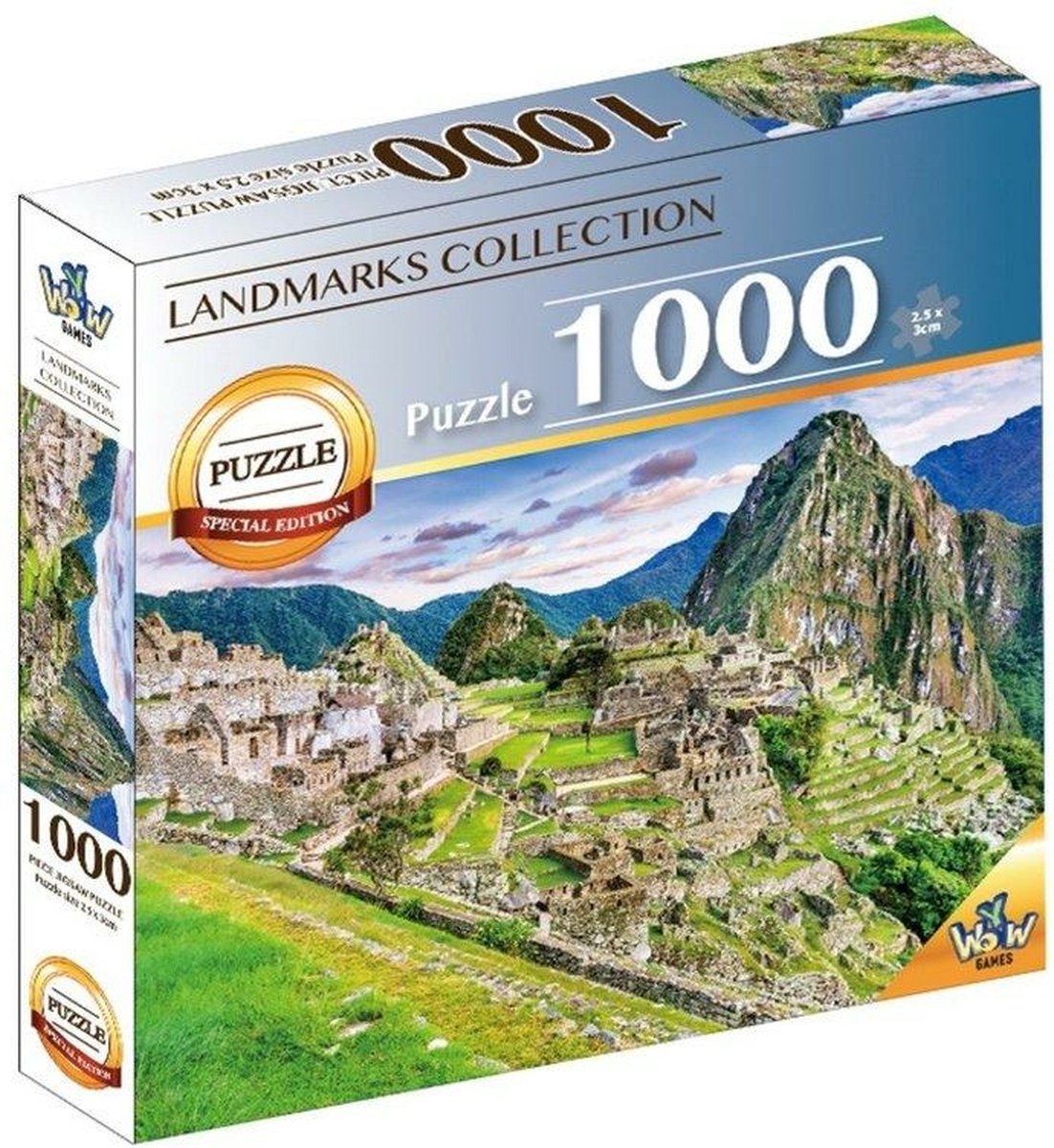 Puzzel 7 world wonders - Machu Picchu - 1000 st.