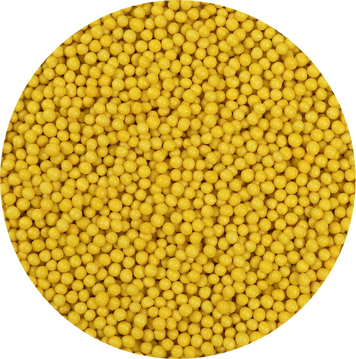 BrandNewCake Chocolade Crispy Parels Geel 600g