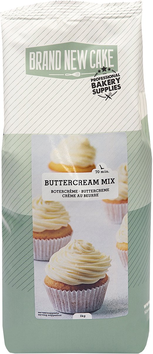 BrandNewCake® Botercrème mix 1kg - Bakmix
