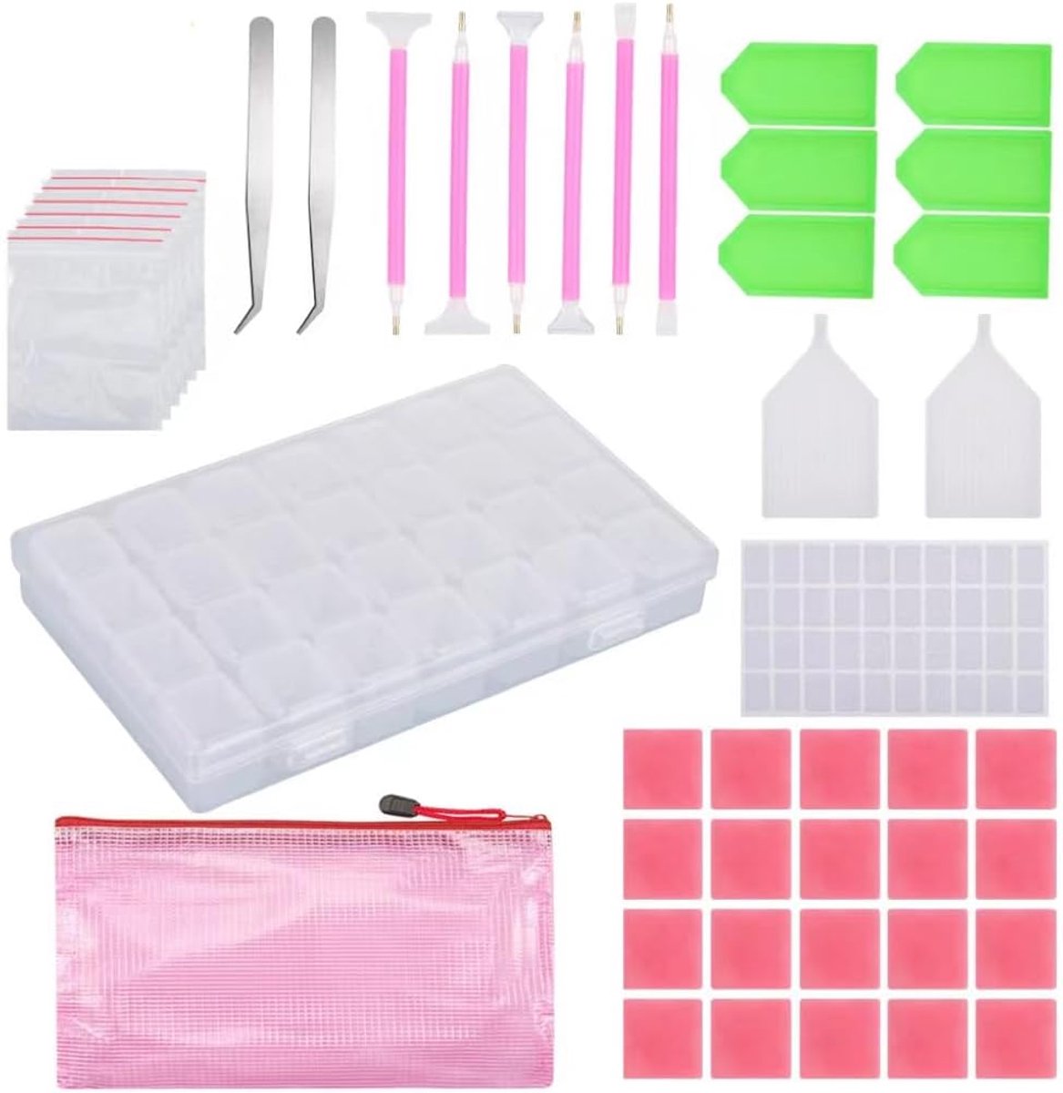 Diamond Painting Accessoires - Opbergdoos - Sorteerdoos voor Volwassenen en Kinderen